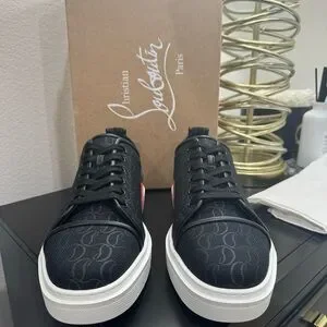 スニーカー CHRISTIAN LOUBOUTIN ADOLON SNEAKERS Christian Louboutin Adolon Junior Sneaker Black 45 | eBay